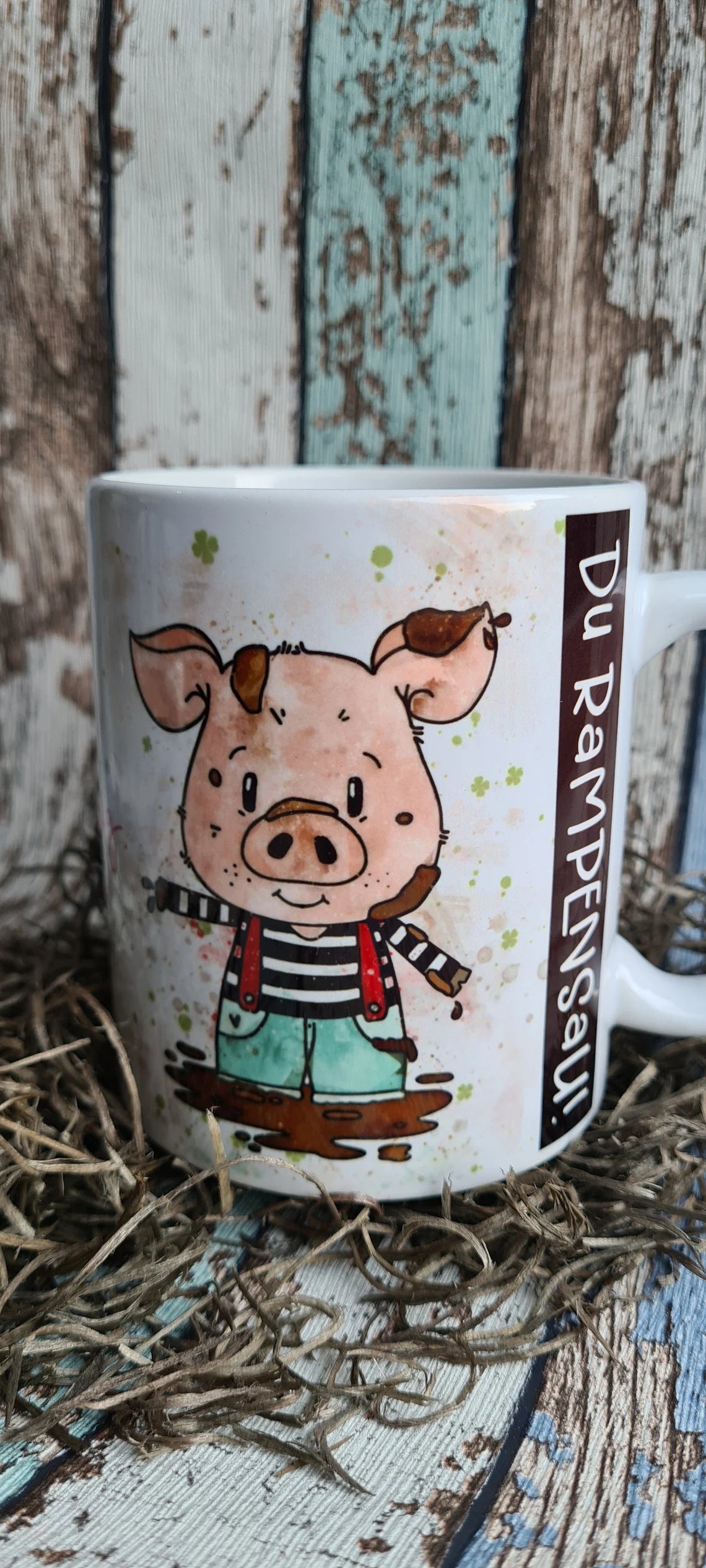 Glückstasse Schwein