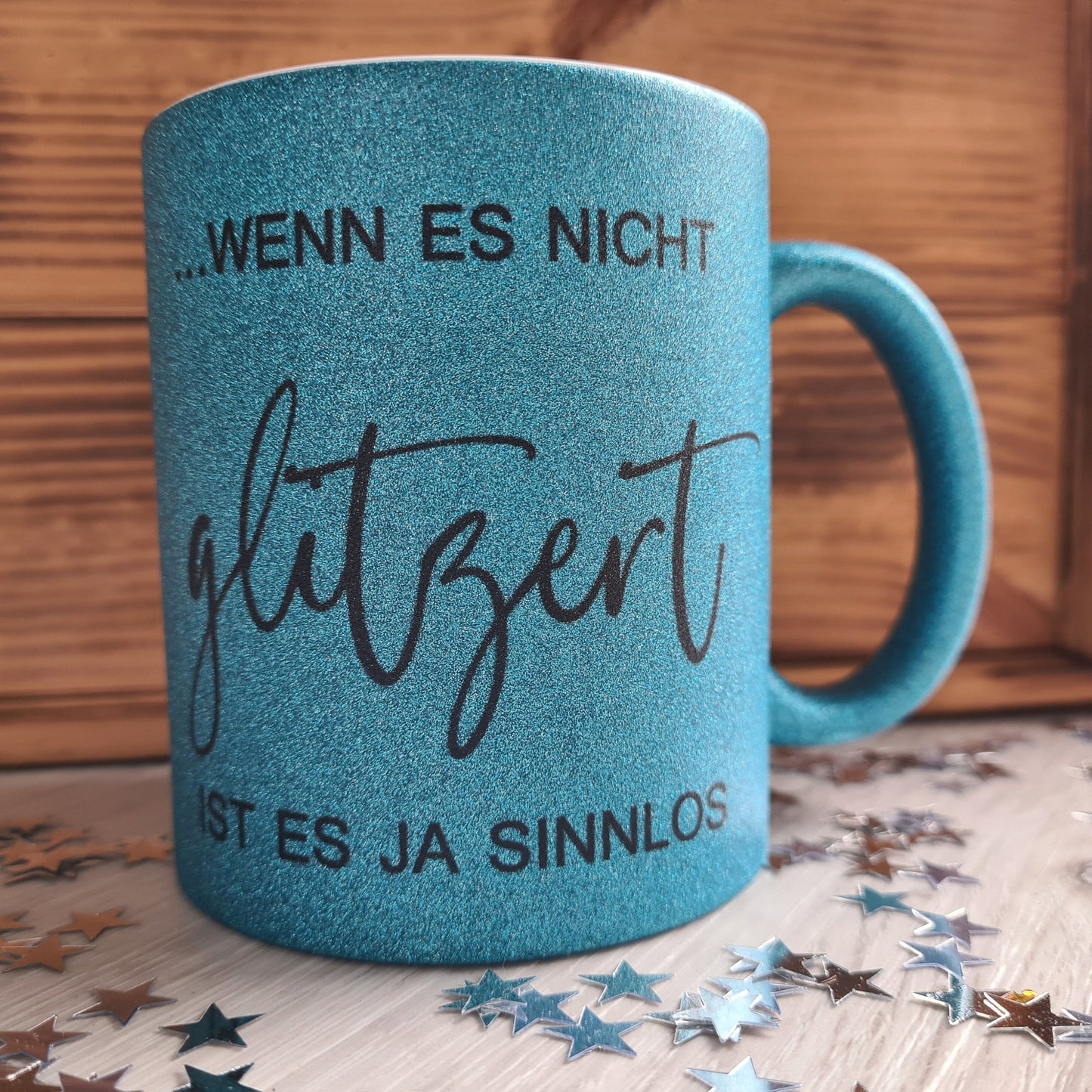 Geglitzert
