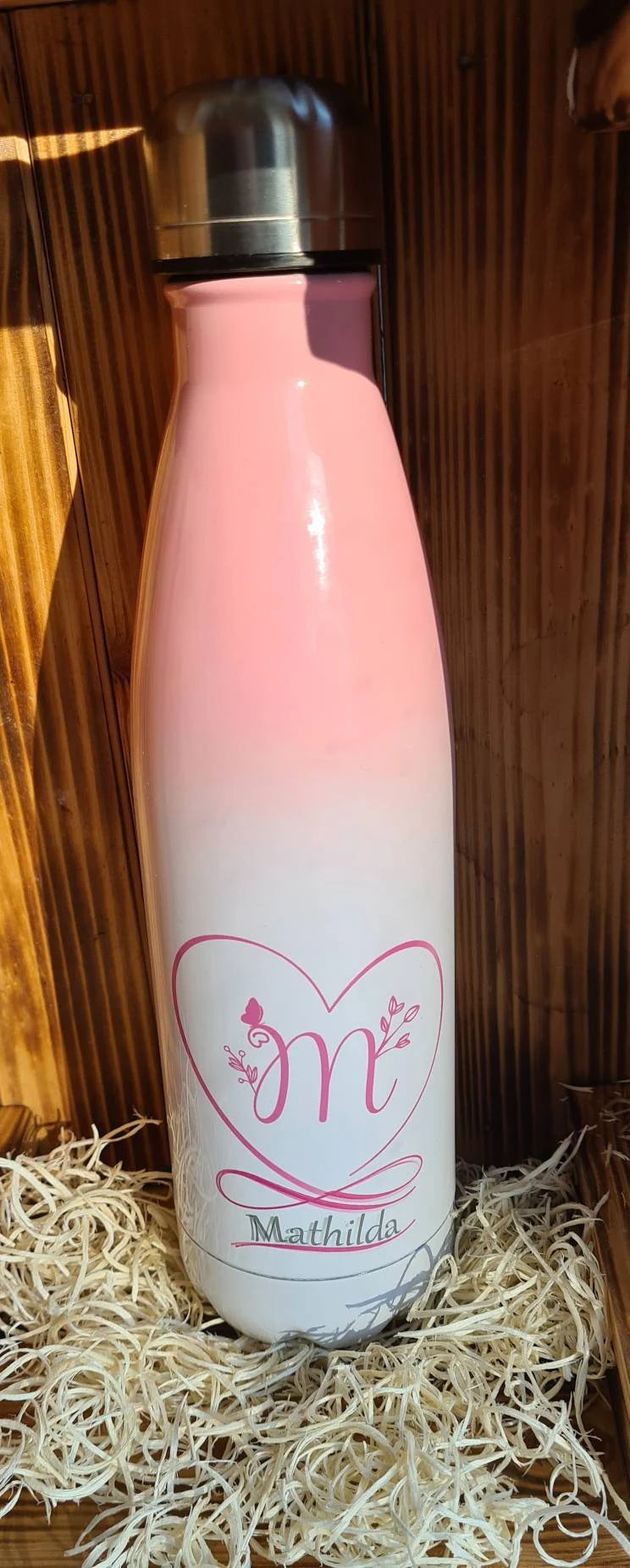 Thermoflasche Trinkflasche, Edelstahl, 500ml,