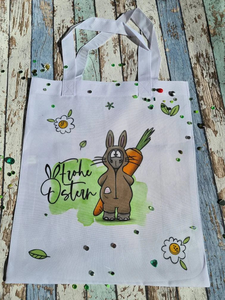 Frohe Ostern Einkaufstasche