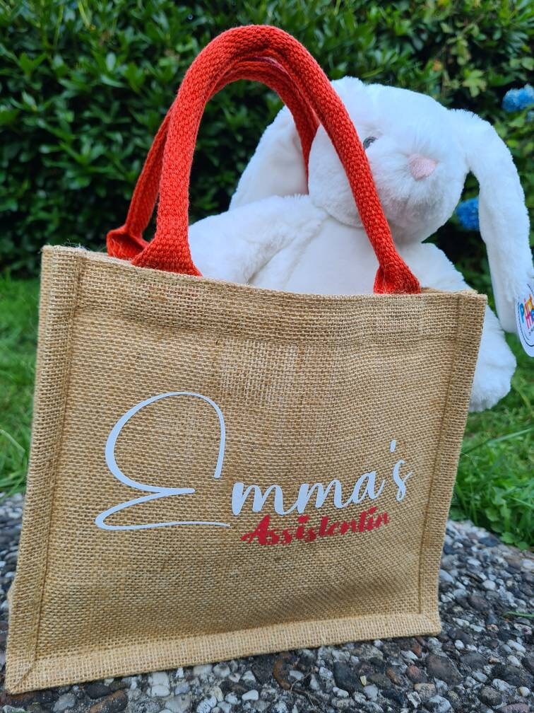 Mini Jutetasche personalisierbar