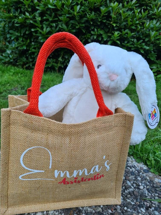 Mini Jutetasche personalisierbar