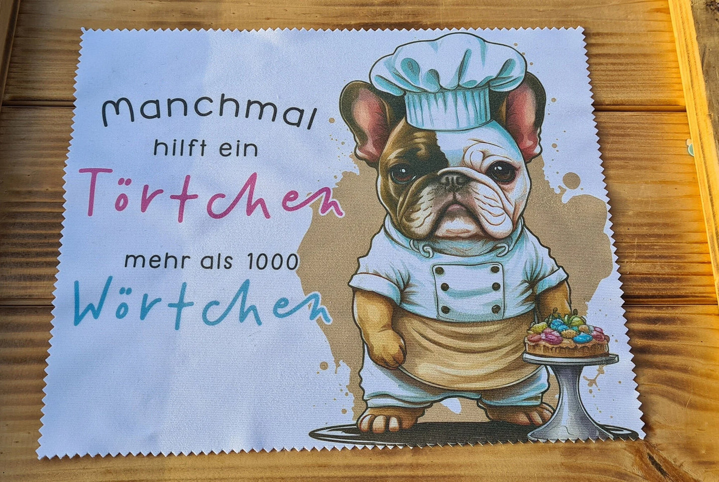 Der süße Bäckerhund