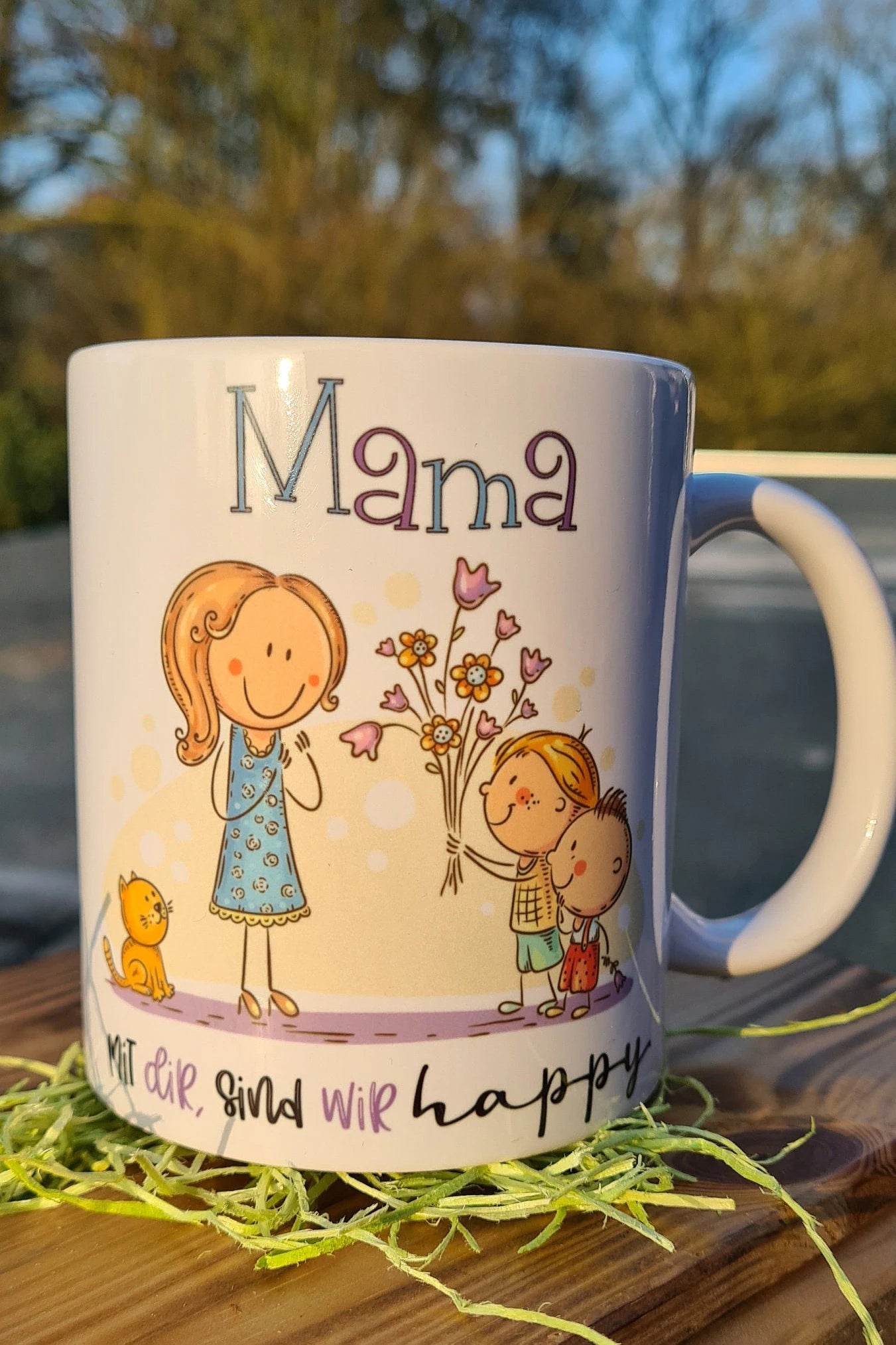 Mama, mit dir sind wir happy